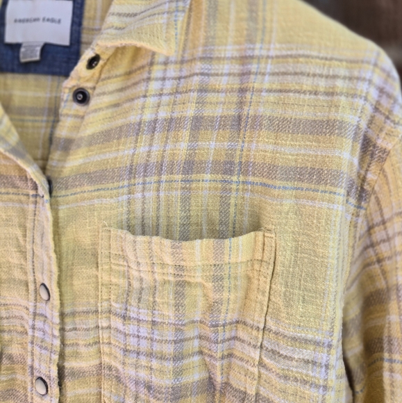 American Eagle 'oversized' button-up - Picture 5 of 6